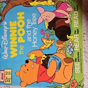 Disneys Winnie the Pooh and the Honey Tree & Mother Goose Read Along Book & Tape